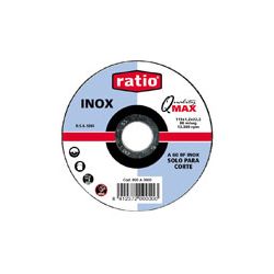 DISCO CORTE INOX/METAL 125X1  RATIO