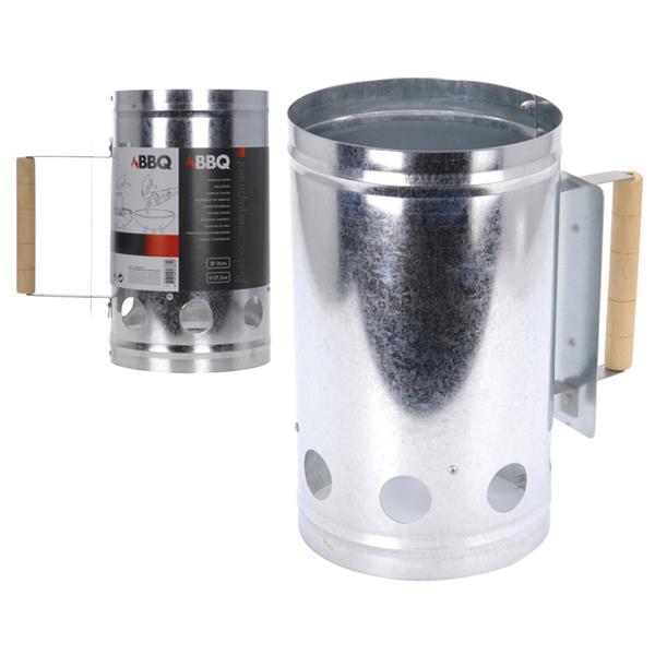 Accesorio Barbacoa. Encendedor met&aacute;lico de brasas